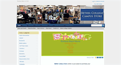 Desktop Screenshot of bethelcollegestore.com